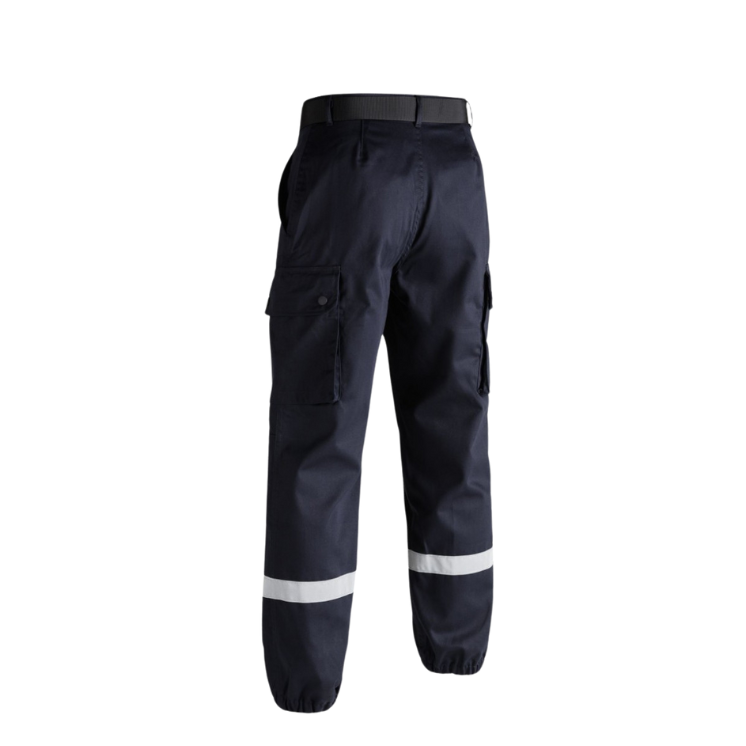Pantalon treillis f2 bleu marine bande réfléchissante - A10 EQUIPMENT