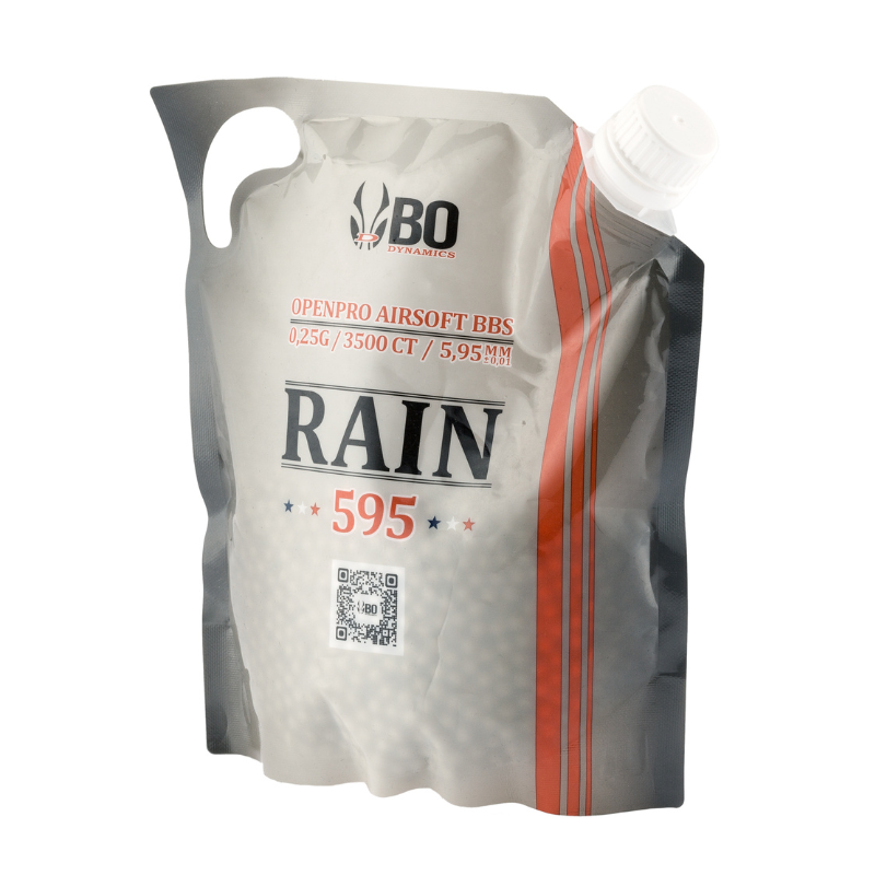 Billes airsoft 6mm RAIN 0.20g 3500pcs - BO MANUFACTURE