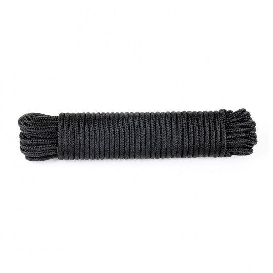 Corde drisse noir 15M - 7mm - A10 EQUIPMENT