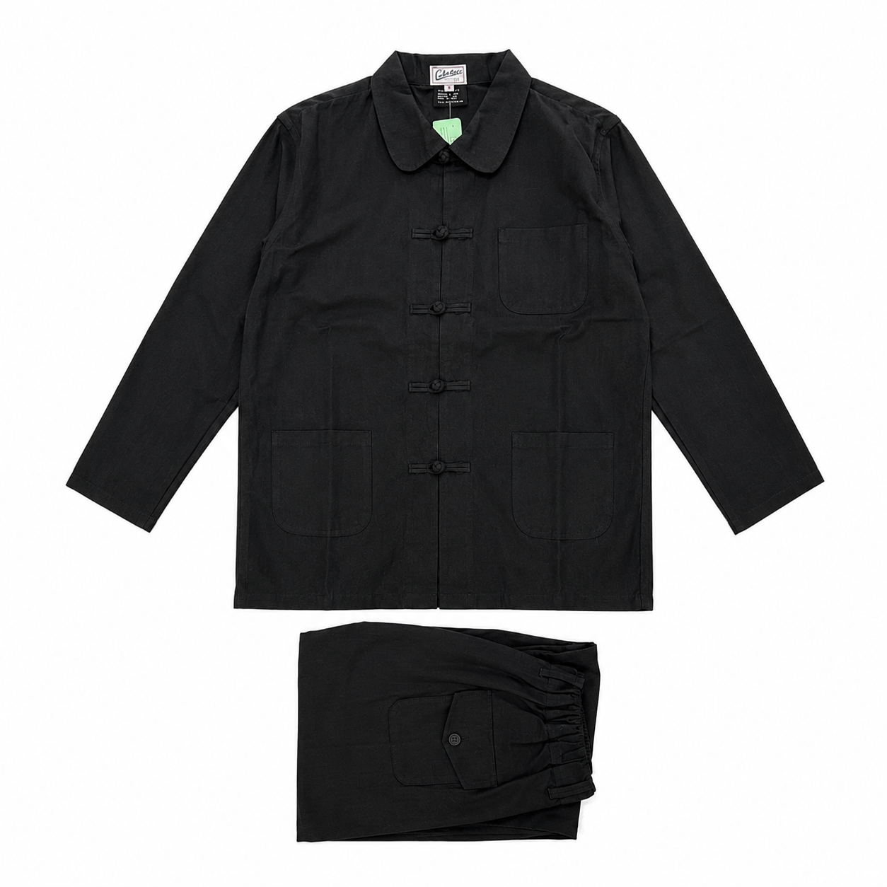 Ensemble bleu de Chine Noir enfant - ANTICHER