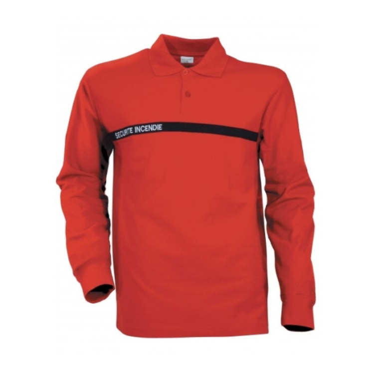 Polo manche longue secu incendie - CITYGUARD