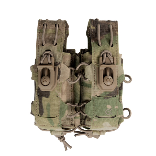 Double porte-chargeur 9mm Multicam DUTYCALL - GK