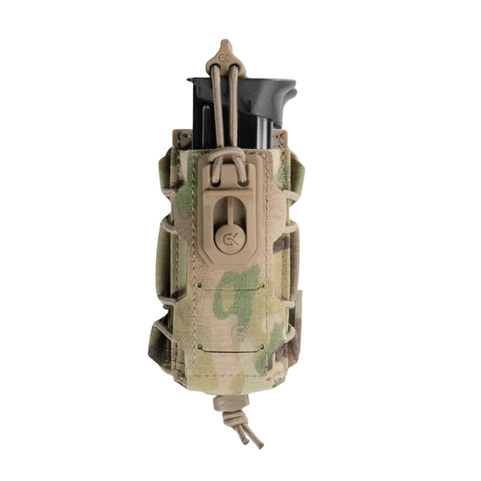 Double porte-chargeur superposé 9mm Multicam DUTYCALL - GK