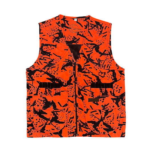 Gilet orange cam - CLUB CHASSE