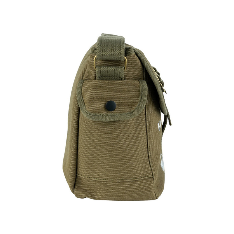 Musette en toile kaki Willys USA - FOSTEX
