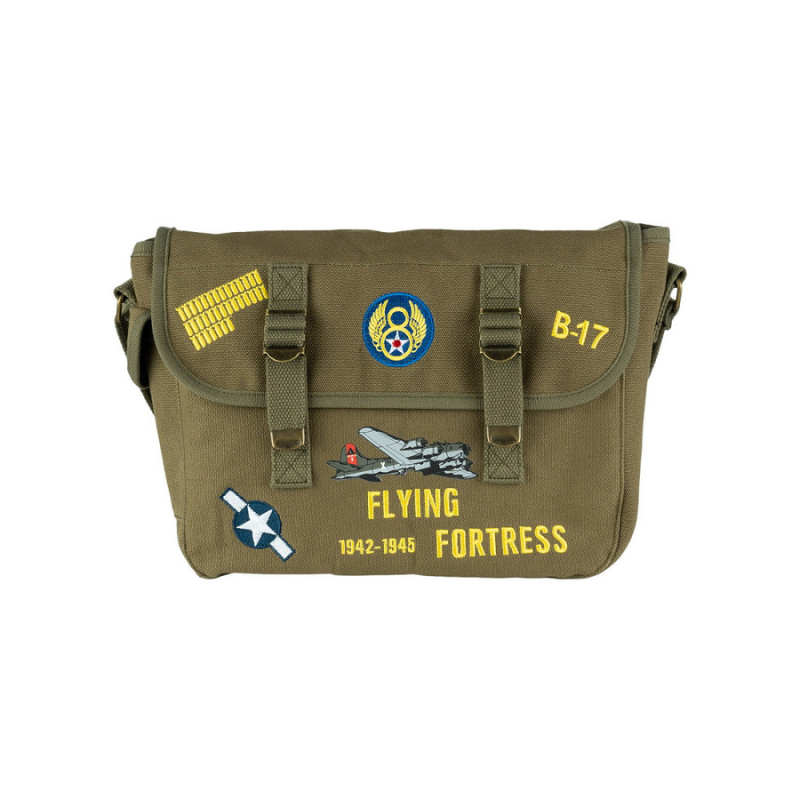 Musette en toile kaki B-17/Flying Fortress - FOSTEX