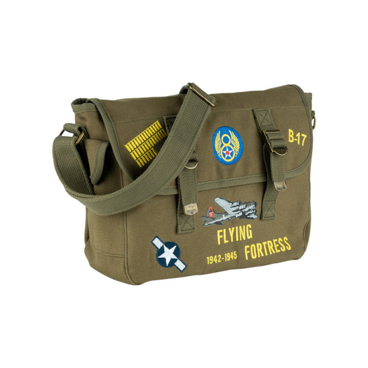 Musette en toile kaki B-17/Flying Fortress - FOSTEX