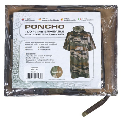 Poncho camouflage - PERCUSSION