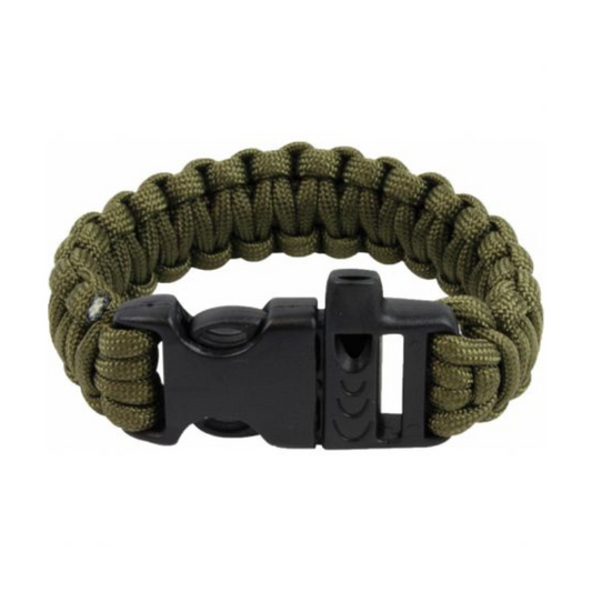 Bracelet Paracorde vert - HIGHLANDER