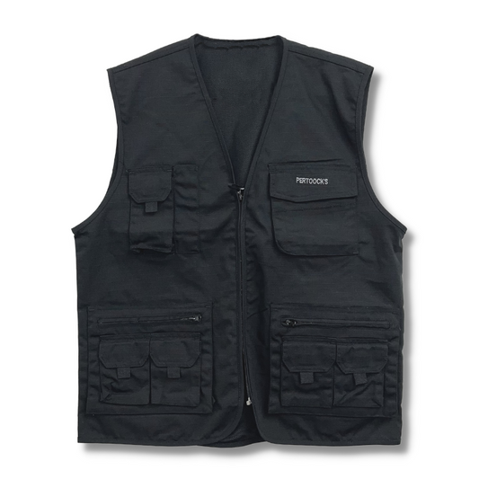 Gilet reporter noir - PERTOOCK'S