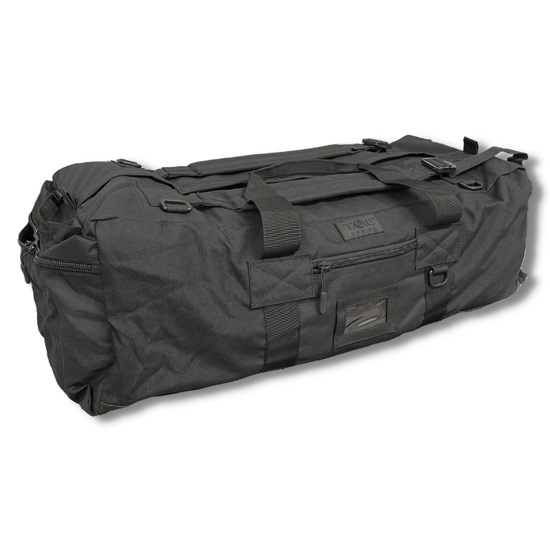 Sac de transport noir 90L - T.O.E. DESIGN